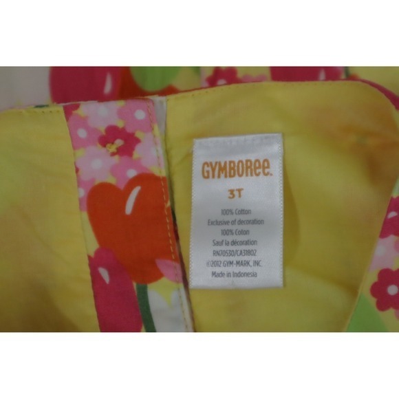 Gymboree Little Girls Vintage Multicolor Floral Dress - Size 3T - Picture 5 of 5
